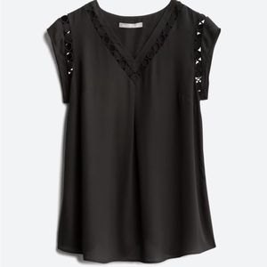 Daniel Rainn maternity blouse, size L